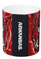 Arkansas Razorbacks Justin Patten 11 oz Ceramic Mug - Red