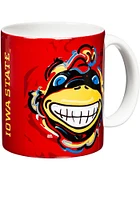 Iowa State Cyclones Justin Patten 11 oz Ceramic Mug - Red