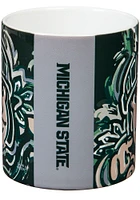 Michigan State Spartans Justin Patten 11 oz Ceramic Mug - Green