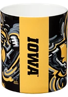 Iowa Hawkeyes Justin Patten 11 oz Ceramic Mug - Yellow