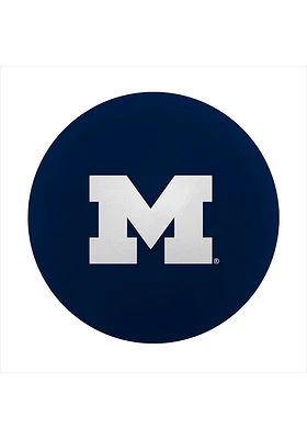 Logo Brands Michigan Wolverines Blue High Bounce Bouncy Ball