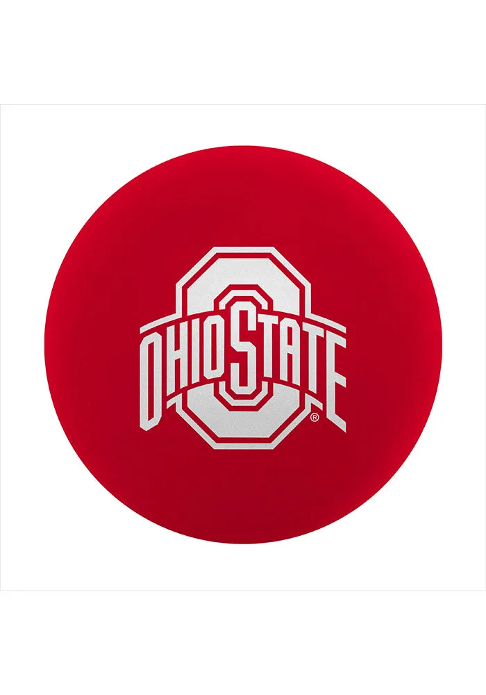 Logo Brands Ohio State Buckeyes Red High Bounce Bouncy Ball