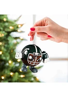 Michigan State Spartans Ball Head Ornament Ornament - Green