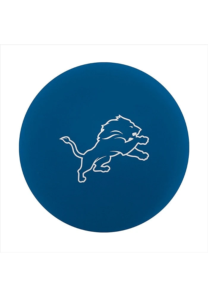Logo Brands Detroit Lions Blue High Bounce Bouncy Ball