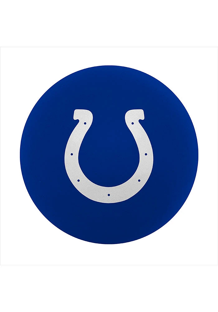 Logo Brands Indianapolis Colts Blue High Bounce Bouncy Ball