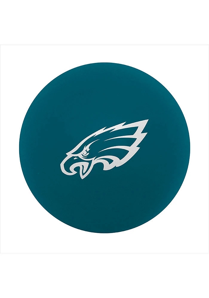 Logo Brands Philadelphia Eagles Midnight Green High Bounce Bouncy Ball