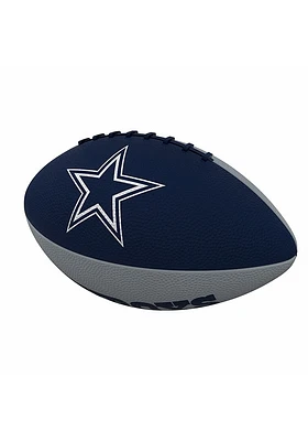 Logo Brands Dallas Cowboys Pinwheel Junior Rubber Football
