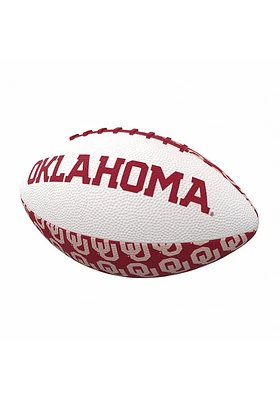 Logo Brands Oklahoma Sooners Repeating Mini Football