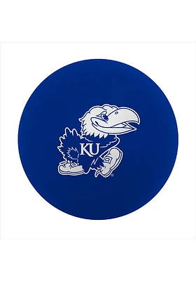 Logo Brands Kansas Jayhawks Blue High Bounce Bouncy Ball