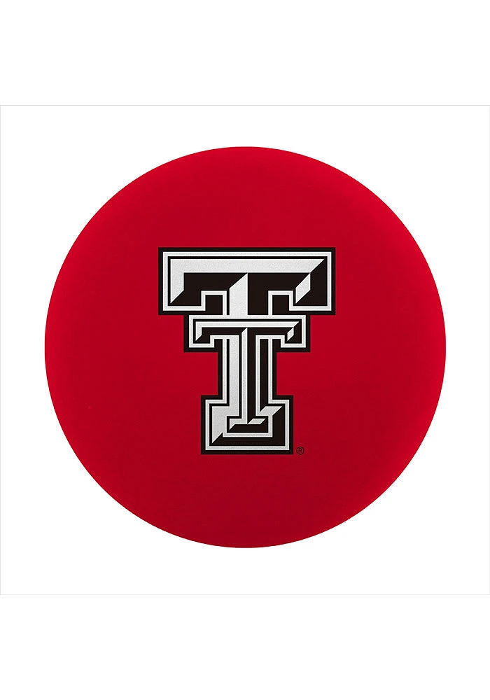 Logo Brands Texas Tech Red Raiders Red High Bounce Bouncy Ball