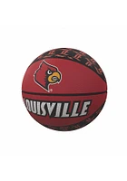 Logo Brands Louisville Cardinals Logo Mini Size Rubber Basketball