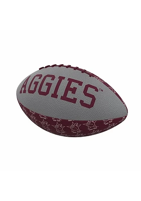 Logo Brands Texas A&M Aggies Repeating Mini Size Rubber Football