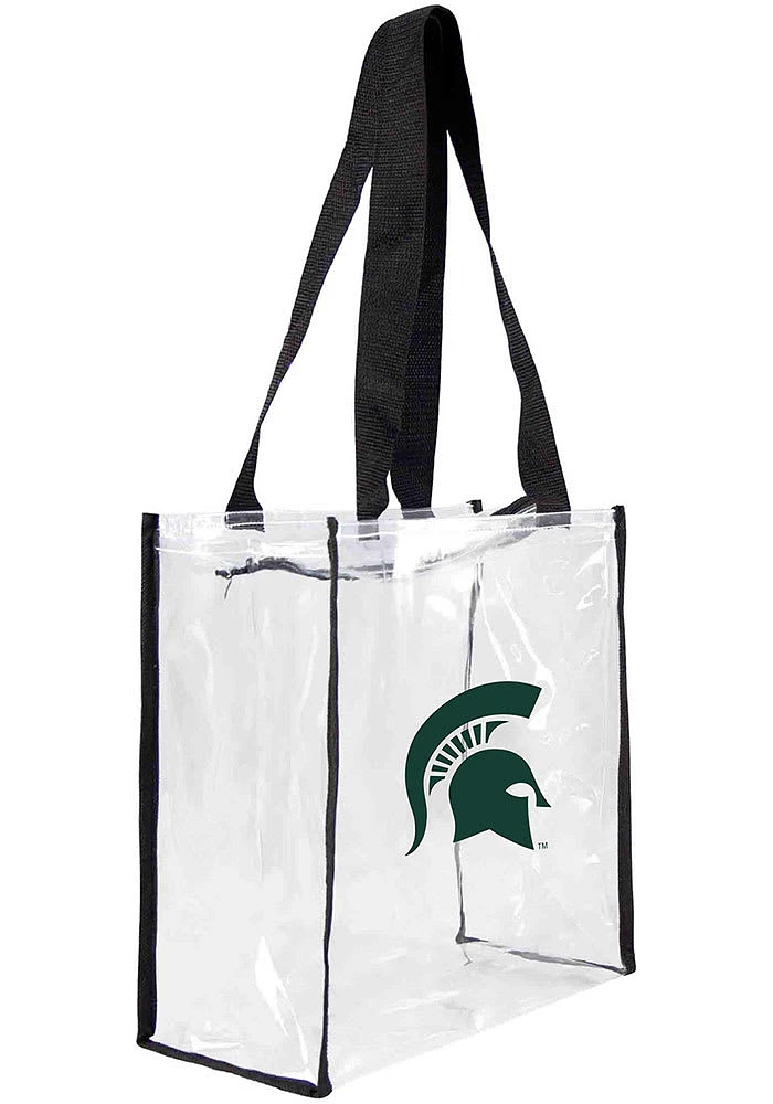 Michigan State Spartans White Stadium Approved Clear Bag
