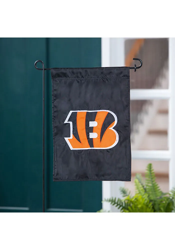 Cincinnati Bengals Applique Garden Flag