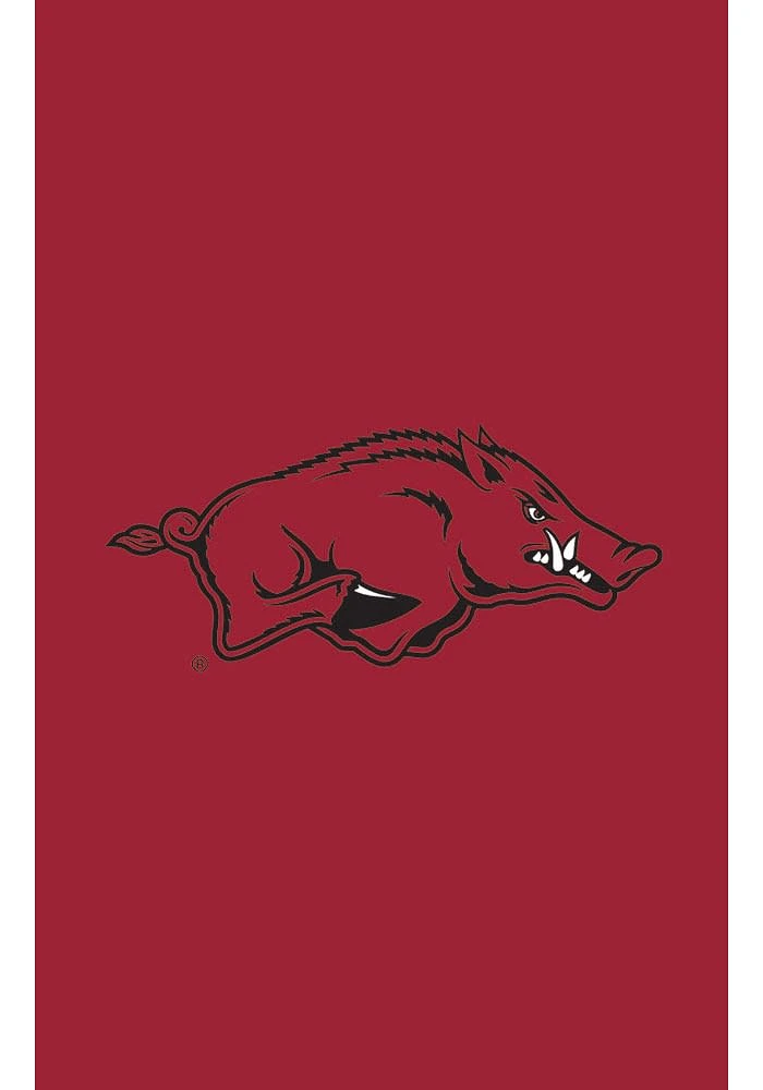 Arkansas Razorbacks Applique Garden Flag