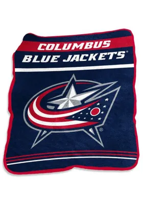 Columbus Blue Jackets Gameday Raschel Blanket