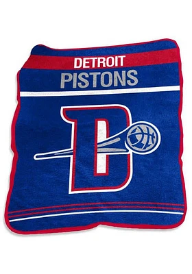 Detroit Pistons Gameday Raschel Throw Blanket - Red
