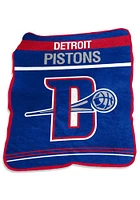 Detroit Pistons Gameday Raschel Throw Blanket - Red