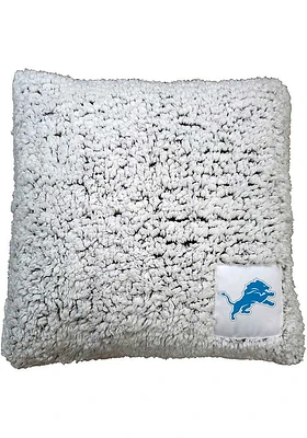 Detroit Lions 16x16 Frosty Throw Pillow - Blue