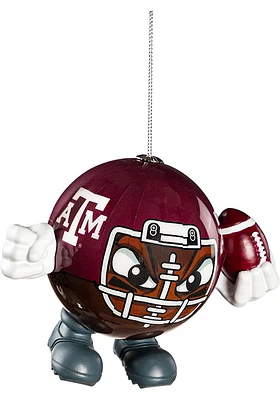 Texas A&M Aggies Ball Head Ornament Ornament