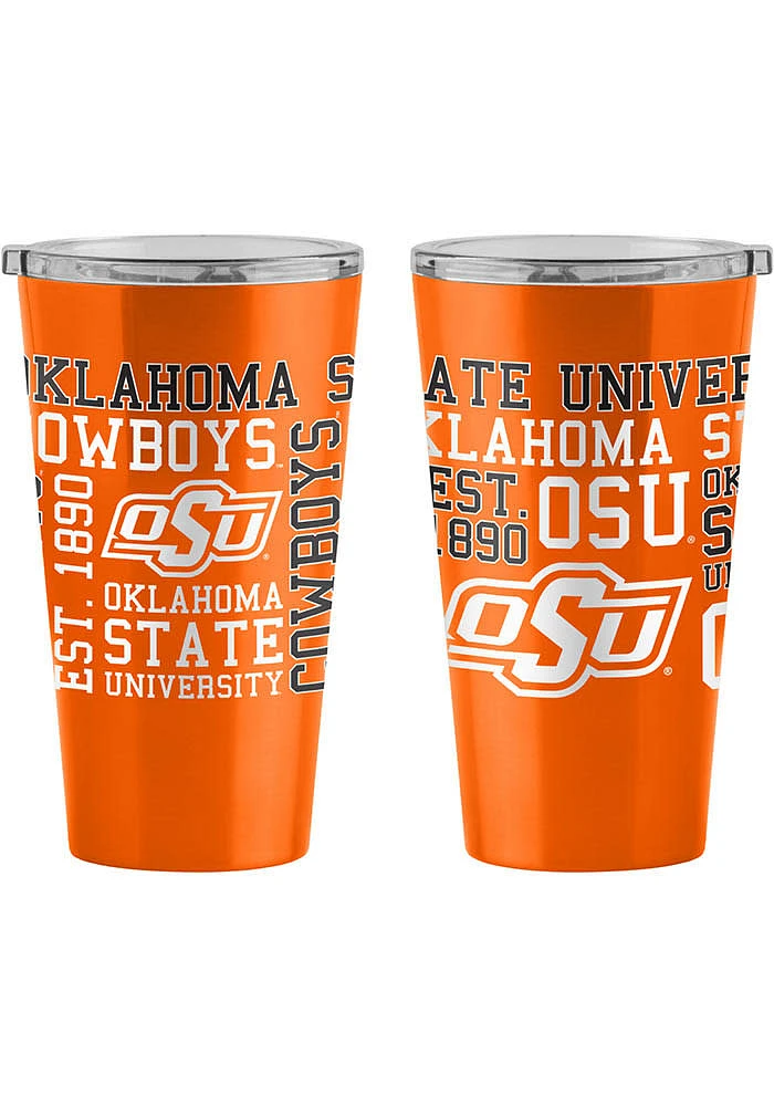 Oklahoma State Cowboys 16oz Spirit Pint Glass -