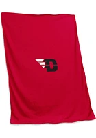 Dayton Flyers Embroidered Team Logo Sweatshirt Blanket