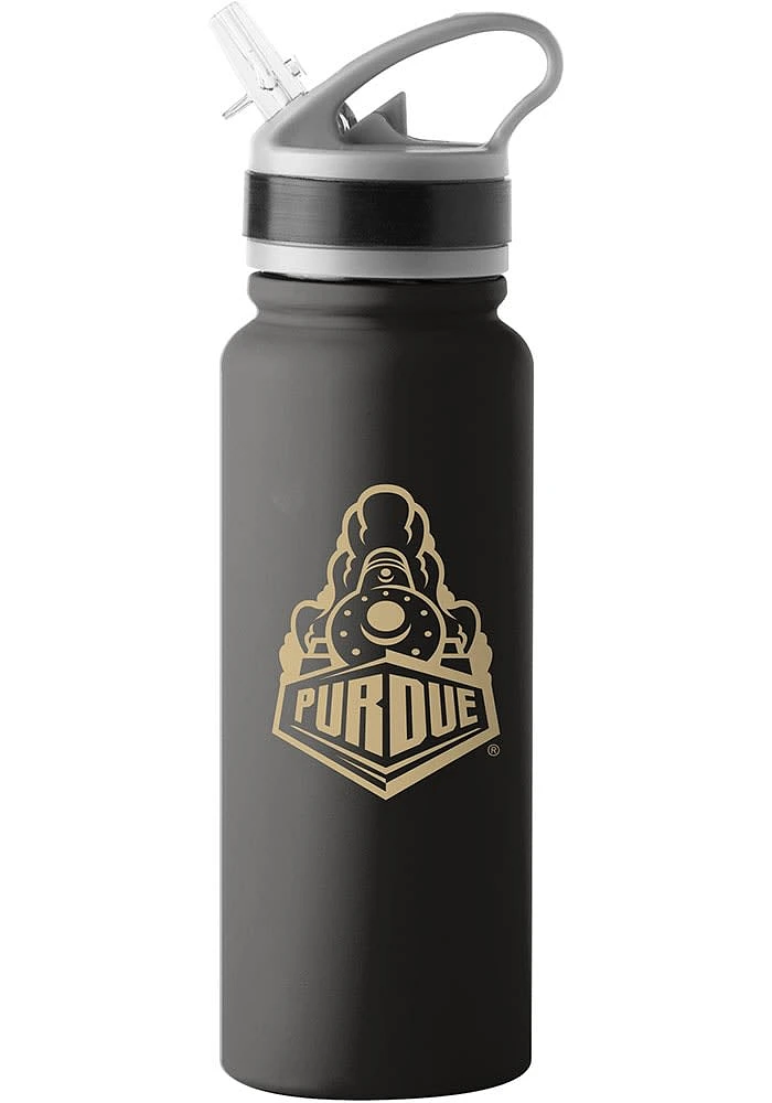 Purdue Boilermakers 25oz Flip Top Stainless Steel Bottle -