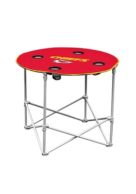 Kansas City Chiefs Round Tailgate Table
