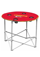 Kansas City Chiefs Round Tailgate Table