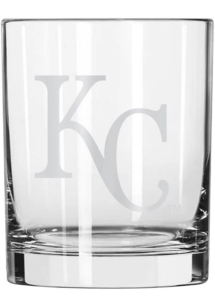 Kansas City Royals 14oz Frost Rock Glass - Blue