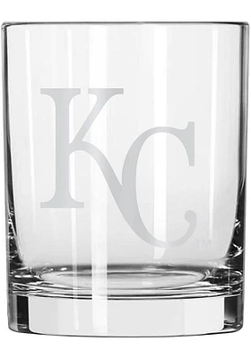 Kansas City Royals 14oz Frost Rock Glass - Blue