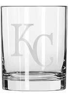 Kansas City Royals 14oz Frost Rock Glass - Blue