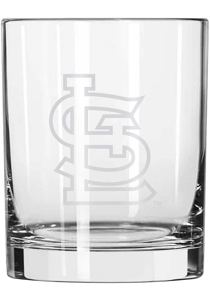 St Louis Cardinals 14oz Frost Rock Glass -