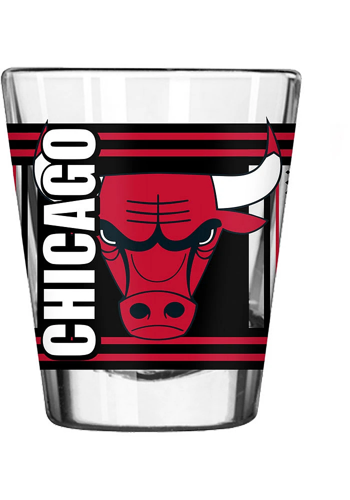 Chicago Bulls 2oz Hero Shot Glass