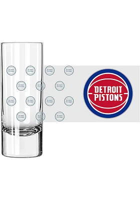 Detroit Pistons 2.5oz Satin Etched Shot Glass