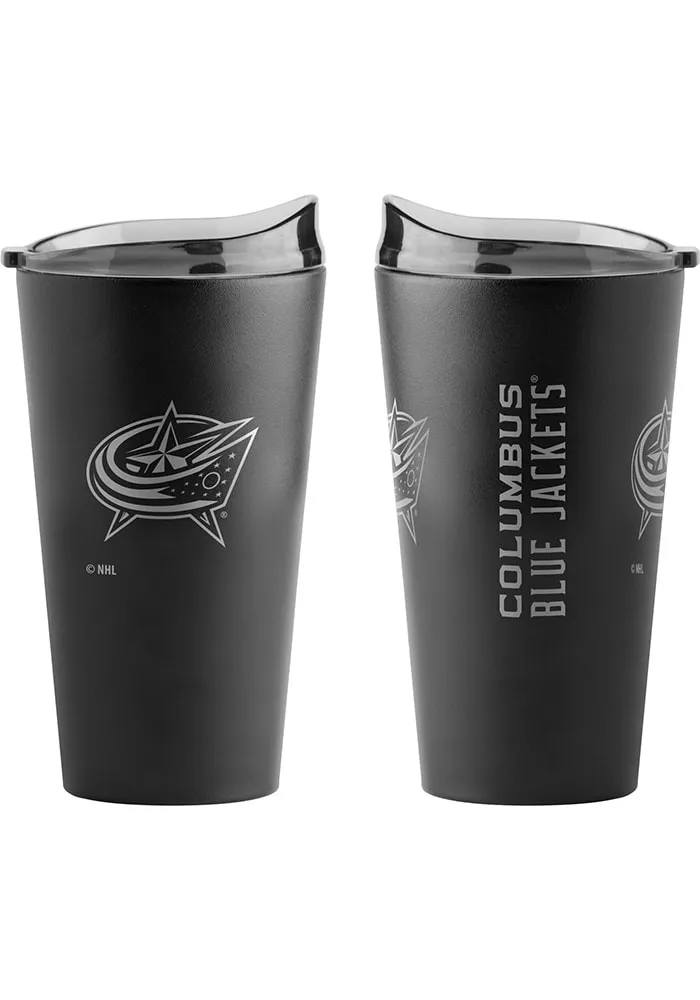 Columbus Blue Jackets 16oz Etched Pint Glass