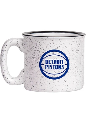 Detroit Pistons 15oz Campfire Ceramic Mug - Red