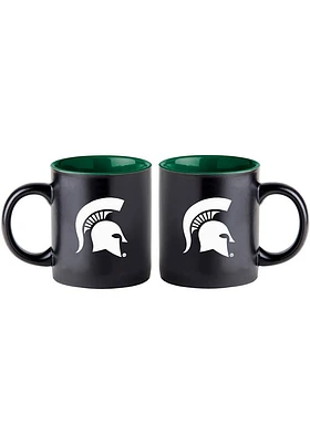 Michigan State Spartans 14oz Matte Ceramic Mug - Green