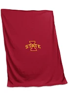Iowa State Cyclones Team Logo Sweatshirt Blanket