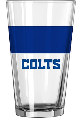 Indianapolis Colts 16oz Pint Glass - Blue