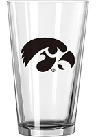 Iowa Hawkeyes 16oz Pint Glass - Yellow