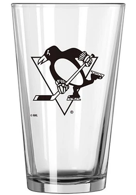 Pittsburgh Penguins 16oz Pint Glass - Yellow