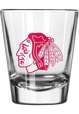 Chicago Blackhawks 2oz Shot Glass