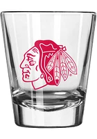 Chicago Blackhawks 2oz Shot Glass