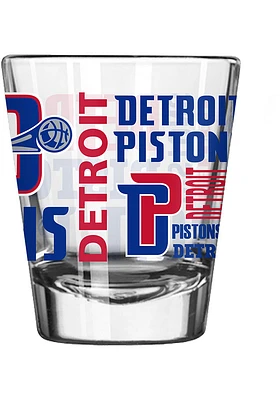 Detroit Pistons 2 oz Shot Glass