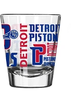 Detroit Pistons 2 oz Shot Glass