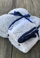 Sporting Kansas City Frosty Sherpa Fleece Blanket - Grey