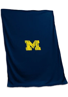 Michigan Wolverines Screened Sweatshirt Blanket