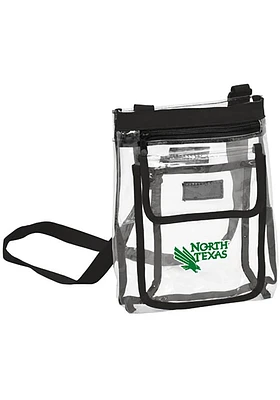 Logo Brands North Texas Mean Green White Stadium Approved Clear Bag