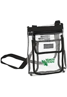 Logo Brands North Texas Mean Green White Stadium Approved Clear Bag